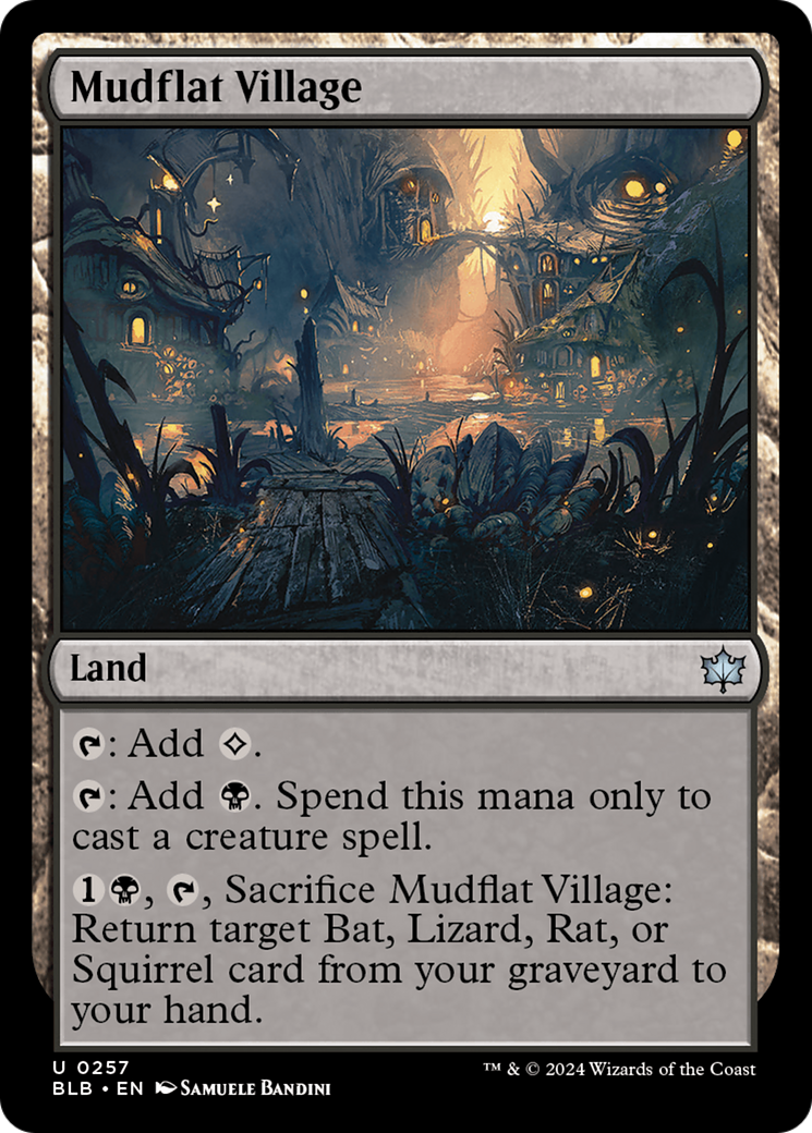 Mudflat Village [Bloomburrow] | Webway Games