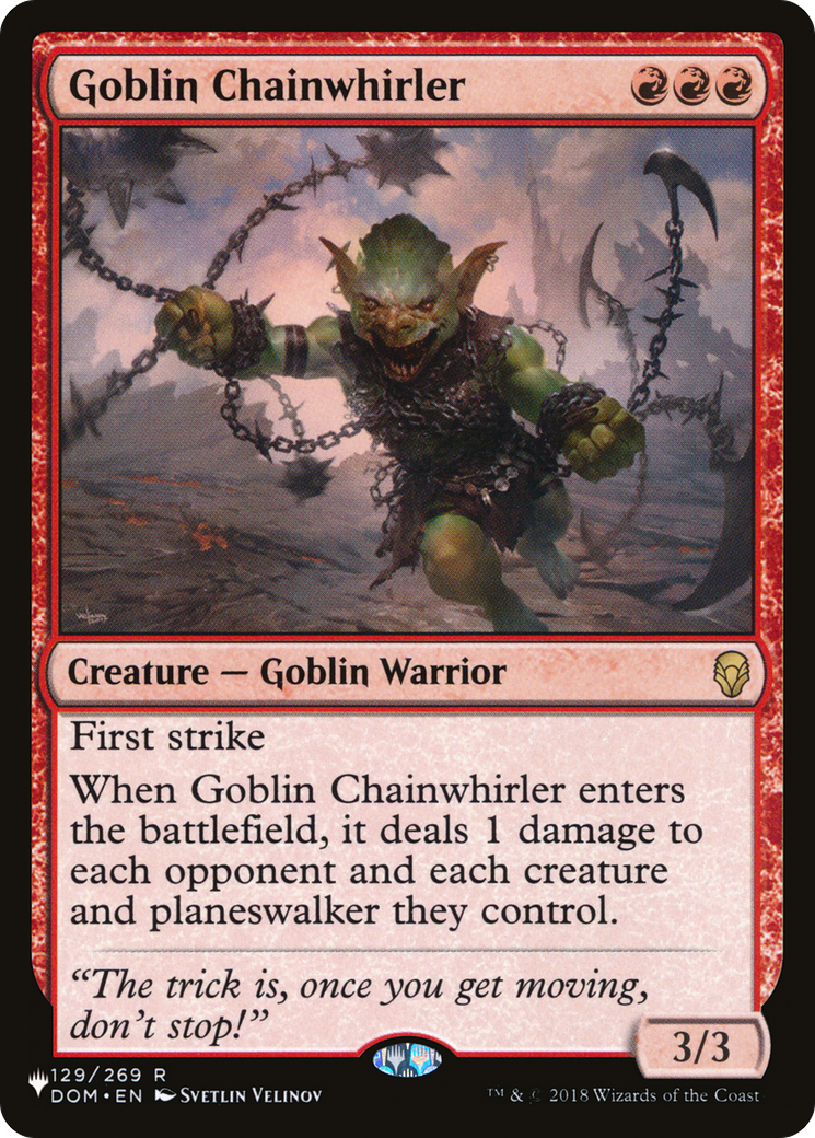Goblin Chainwhirler [The List] | Webway Games
