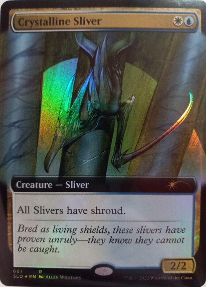 Crystalline Sliver (Extended Art) [Secret Lair Drop Promos] | Webway Games