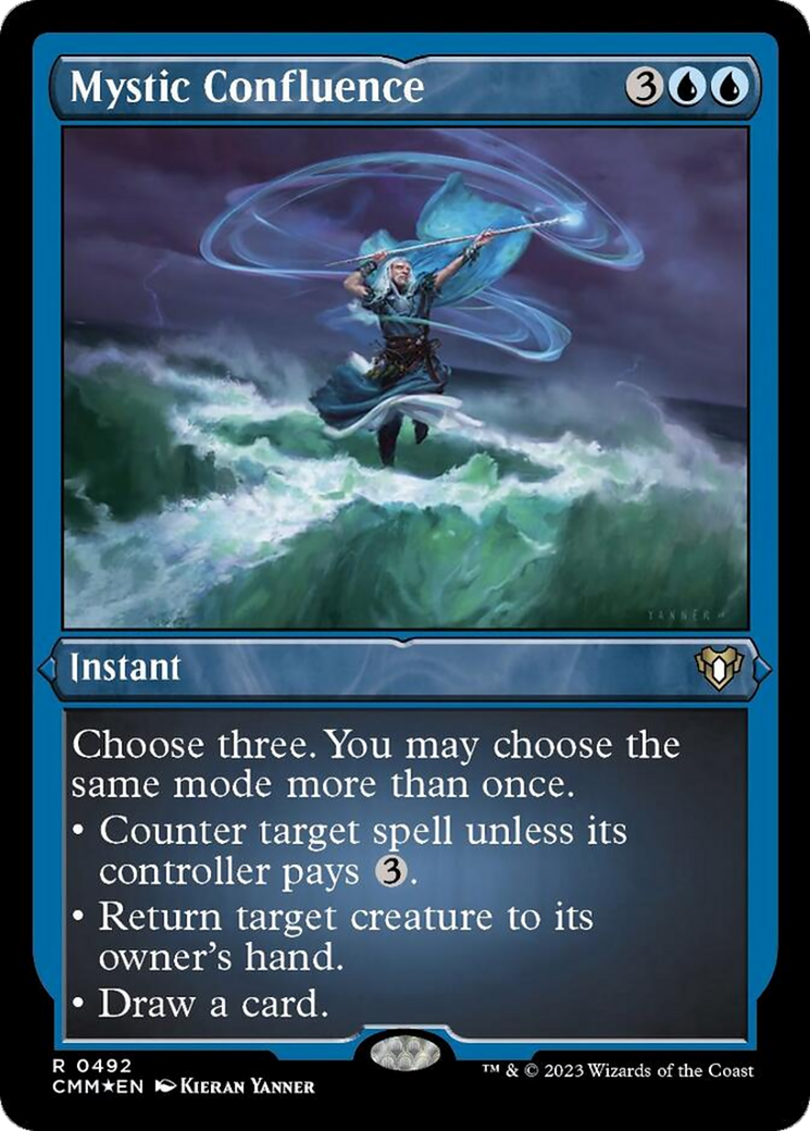 Mystic Confluence (Foil Etched) [Commander Masters] | Webway Games