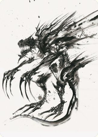 Phyrexian Obliterator Art Card [Phyrexia: All Will Be One Art Series] | Webway Games