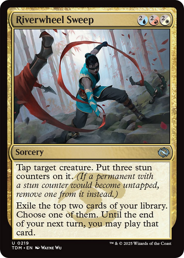 Riverwheel Sweep [Tarkir: Dragonstorm] | Webway Games