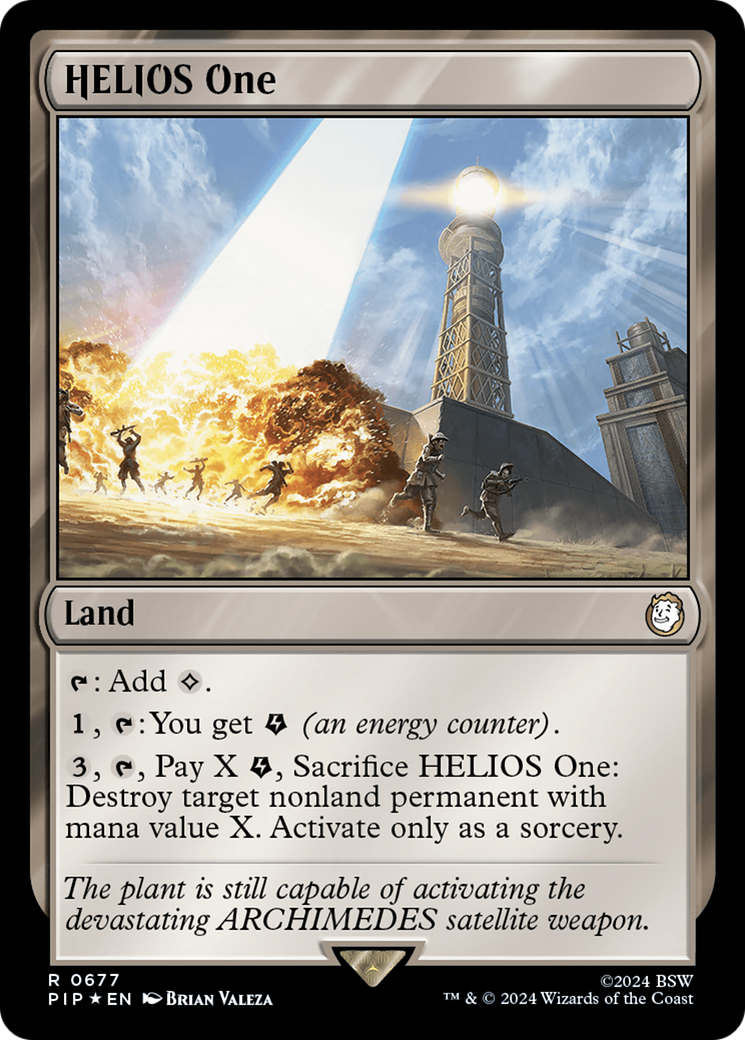 HELIOS One (Surge Foil) [Fallout] | Webway Games