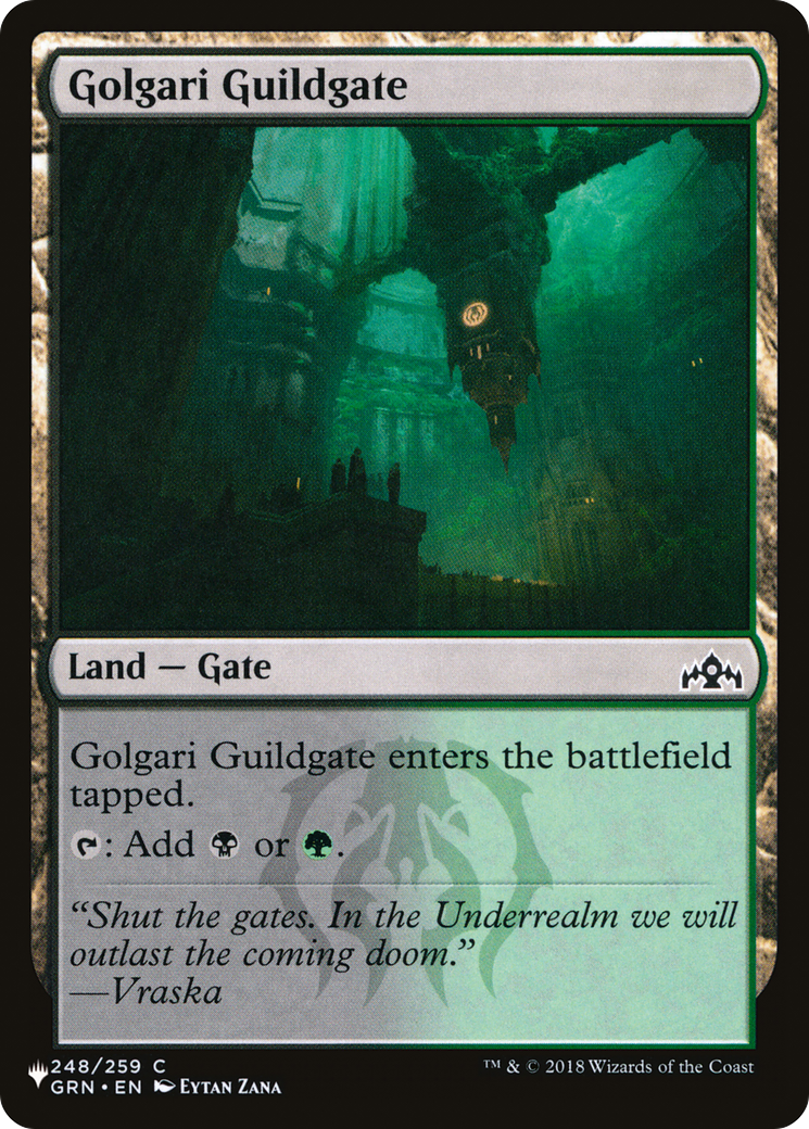 Golgari Guildgate [The List] | Webway Games