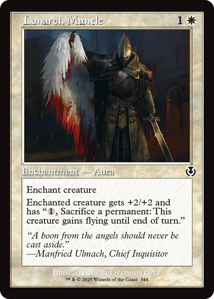 Lunarch Mantle (Retro Frame) [Innistrad Remastered] | Webway Games