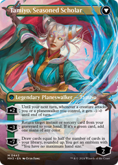 Tamiyo, Inquisitive Student // Tamiyo, Seasoned Scholar (Borderless) [Modern Horizons 3] | Webway Games