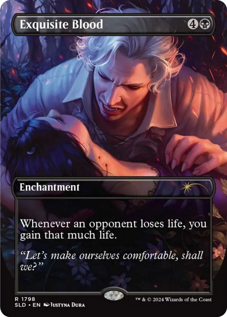 Exquisite Blood (Rainbow Foil) [Secret Lair Drop Series] | Webway Games