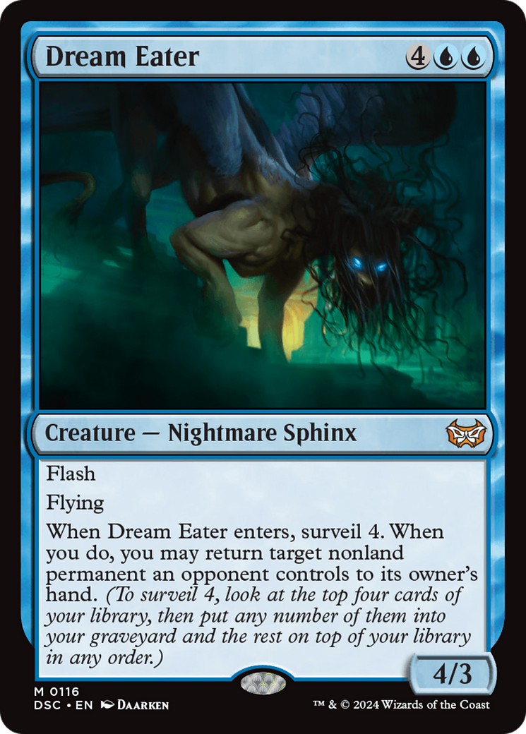 Dream Eater [Duskmourn: House of Horror Commander] | Webway Games