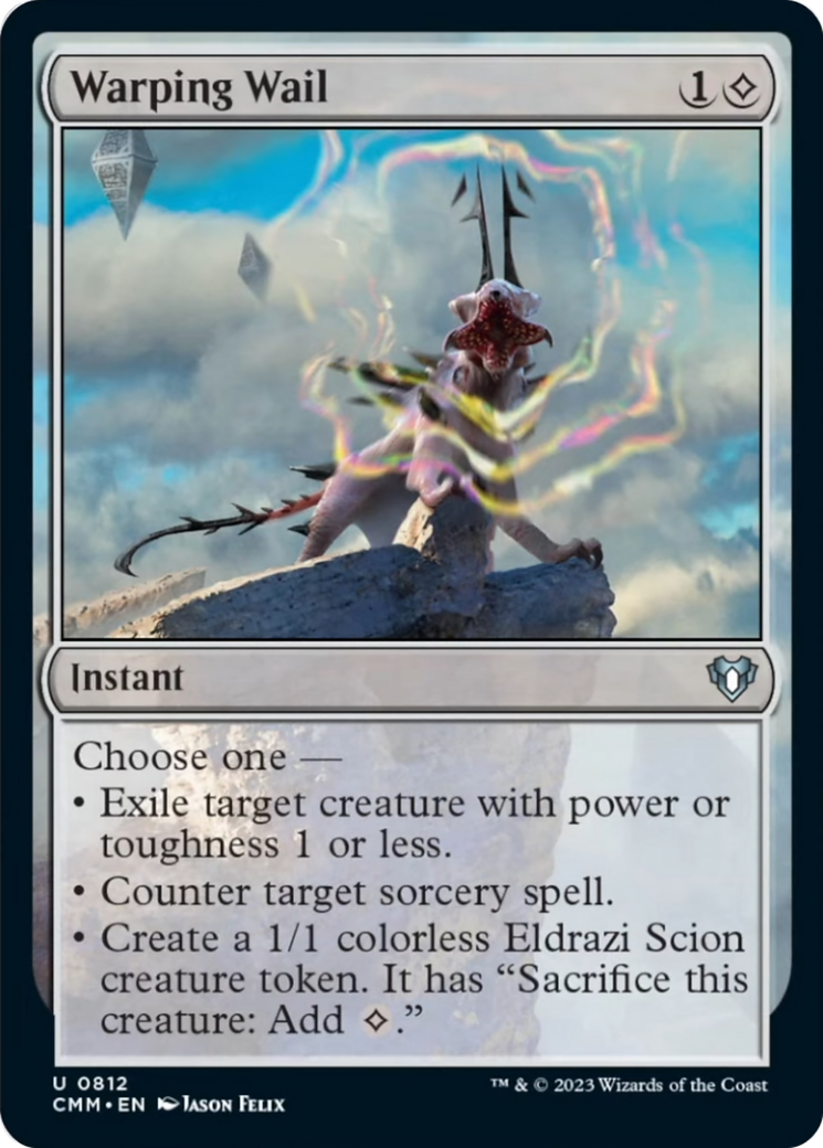 Warping Wail [Commander Masters] | Webway Games