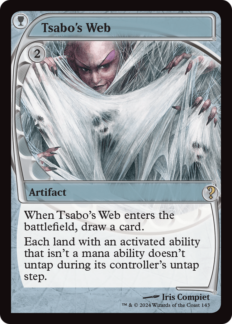 Tsabo's Web (Future Sight) [Mystery Booster 2] | Webway Games