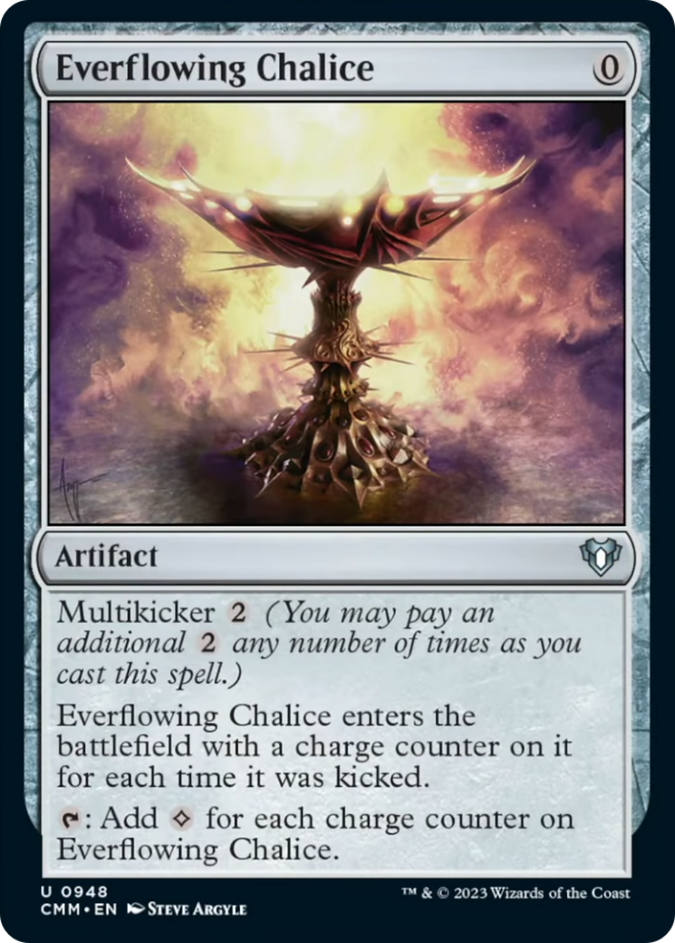 Everflowing Chalice [Commander Masters] | Webway Games