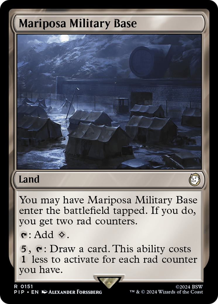 Mariposa Military Base [Fallout] | Webway Games