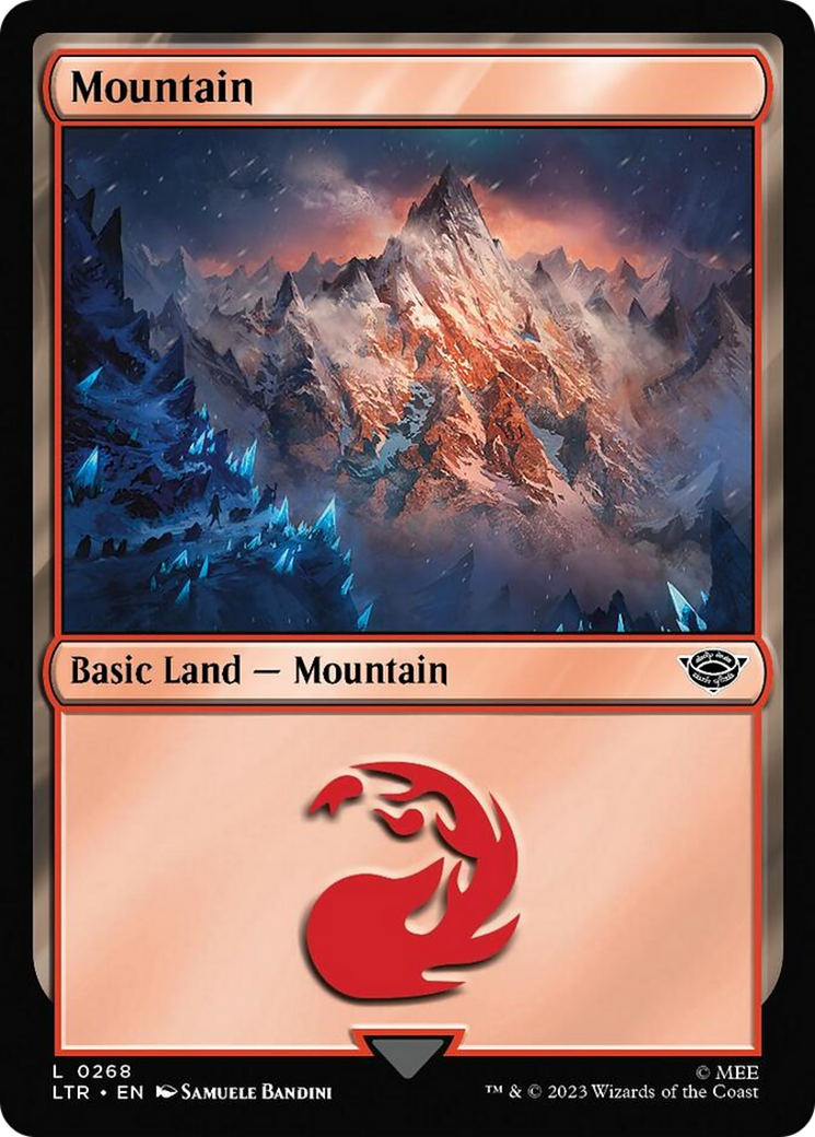 Mountain (268) [The Lord of the Rings: Tales of Middle-Earth] | Webway Games