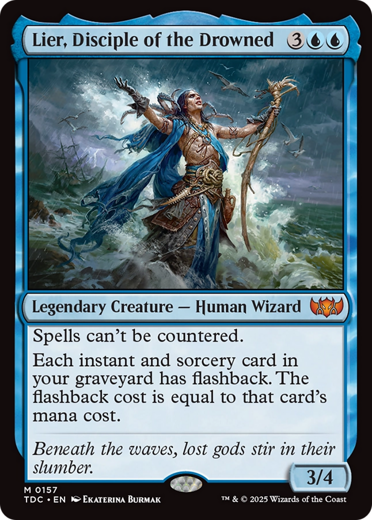 Lier, Disciple of the Drowned [Tarkir: Dragonstorm Commander] | Webway Games