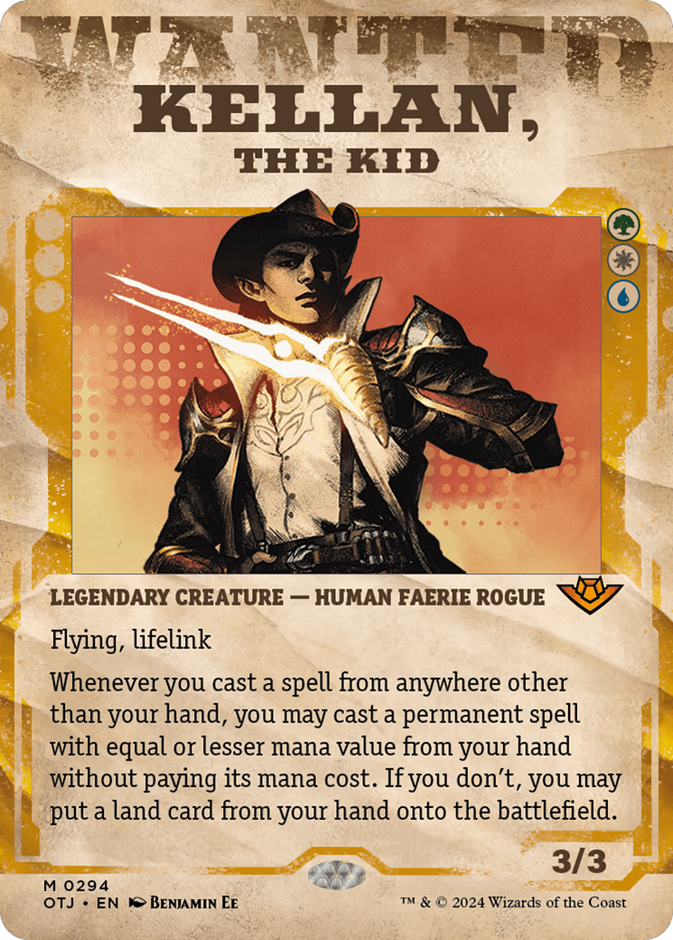Kellan, the Kid (Showcase) [Outlaws of Thunder Junction] | Webway Games