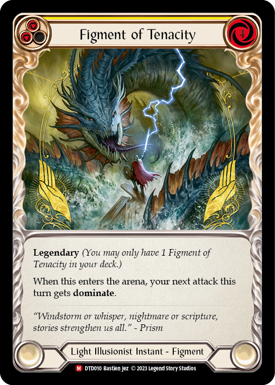 Figment of Tenacity // Metis, Archangel of Tenacity [DTD010] (Dusk Till Dawn) | Webway Games