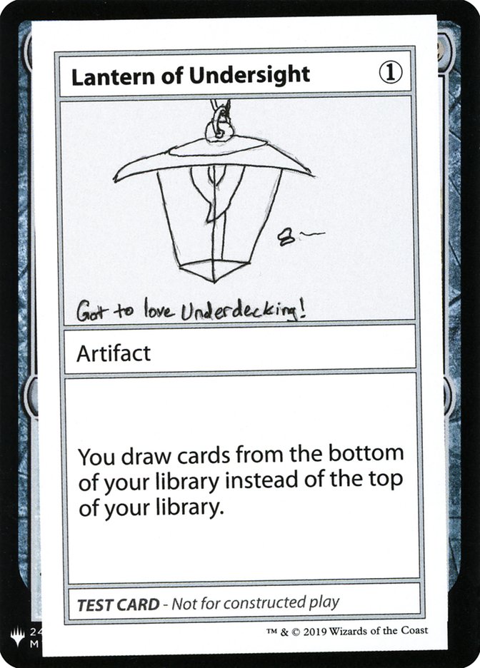 Lantern of Undersight [Mystery Booster Playtest Cards] | Webway Games