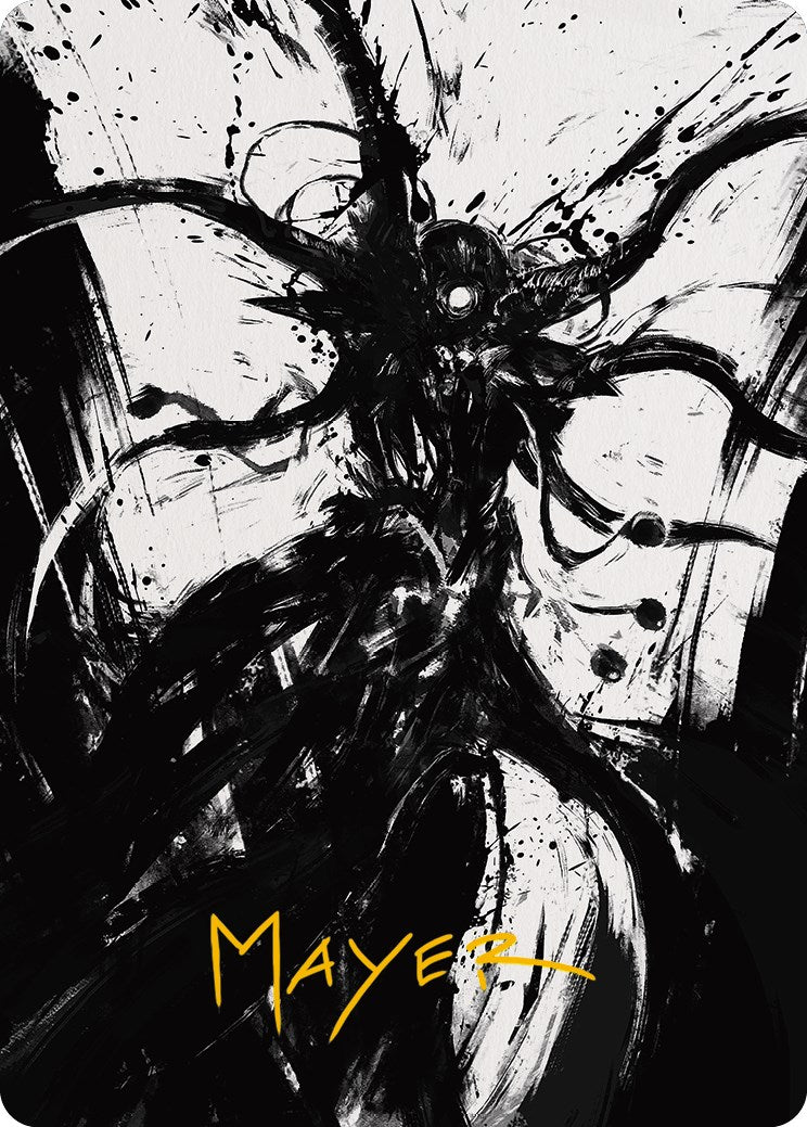 Tekuthal, Inquiry Dominus Art Card (Gold-Stamped Signature) [Phyrexia: All Will Be One Art Series] | Webway Games