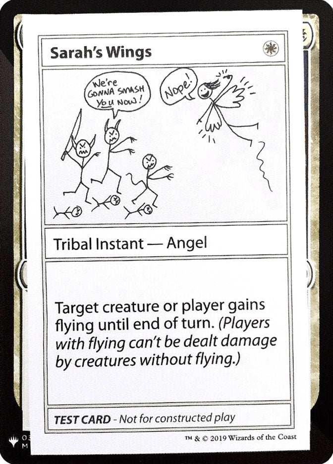 Sarah's Wings [Mystery Booster Playtest Cards] | Webway Games