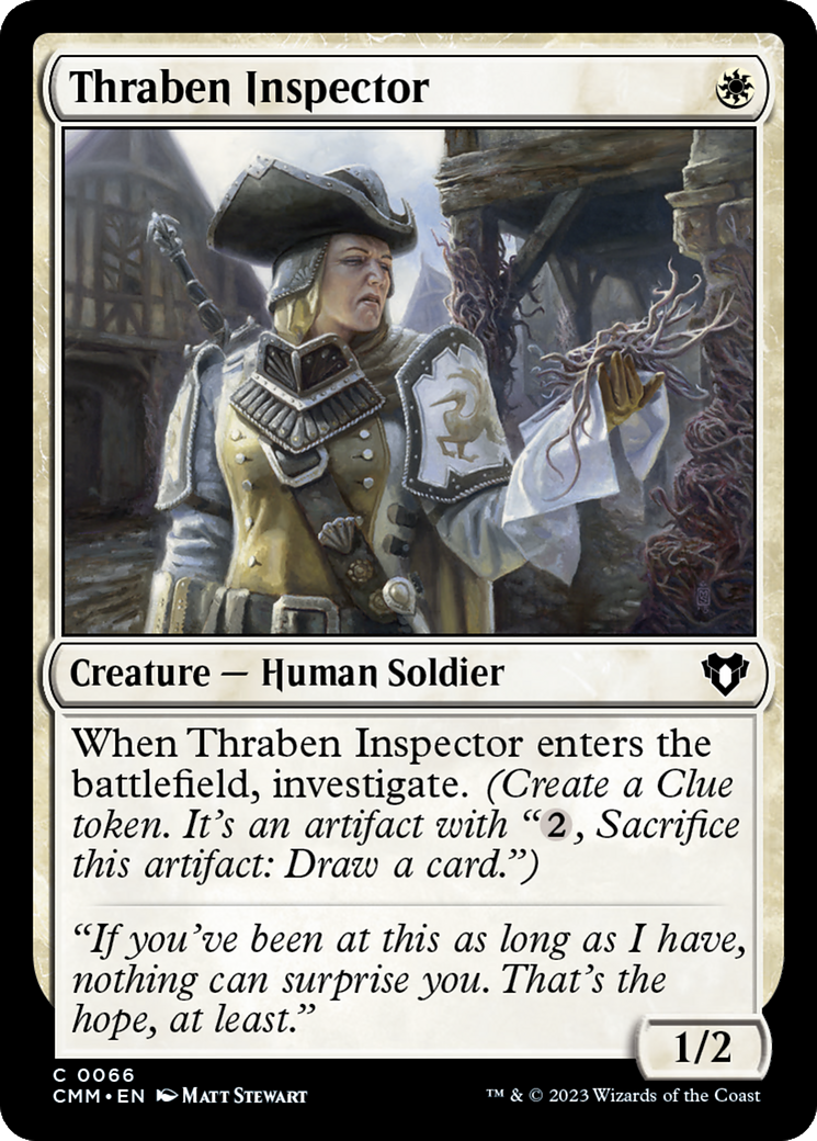 Thraben Inspector [Commander Masters] | Webway Games