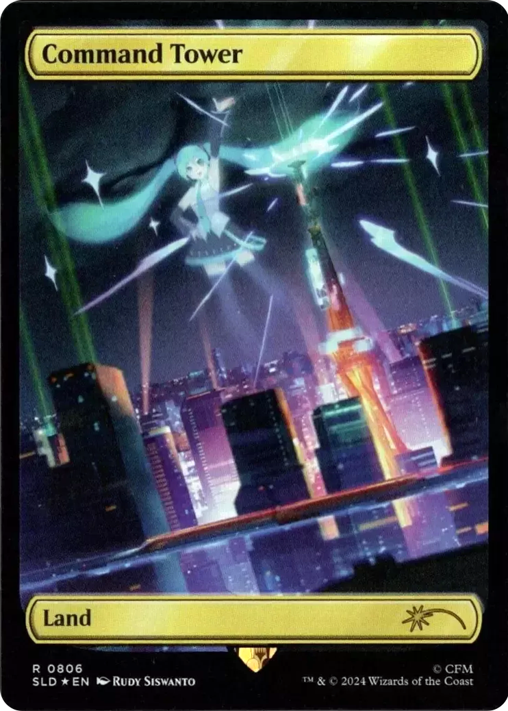 Command Tower (0806) (Rainbow Foil) [Secret Lair Drop Series] | Webway Games