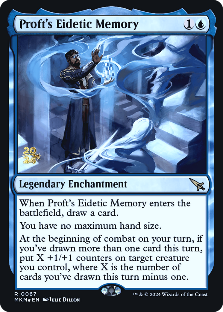 Proft's Eidetic Memory [Murders at Karlov Manor Prerelease Promos] | Webway Games