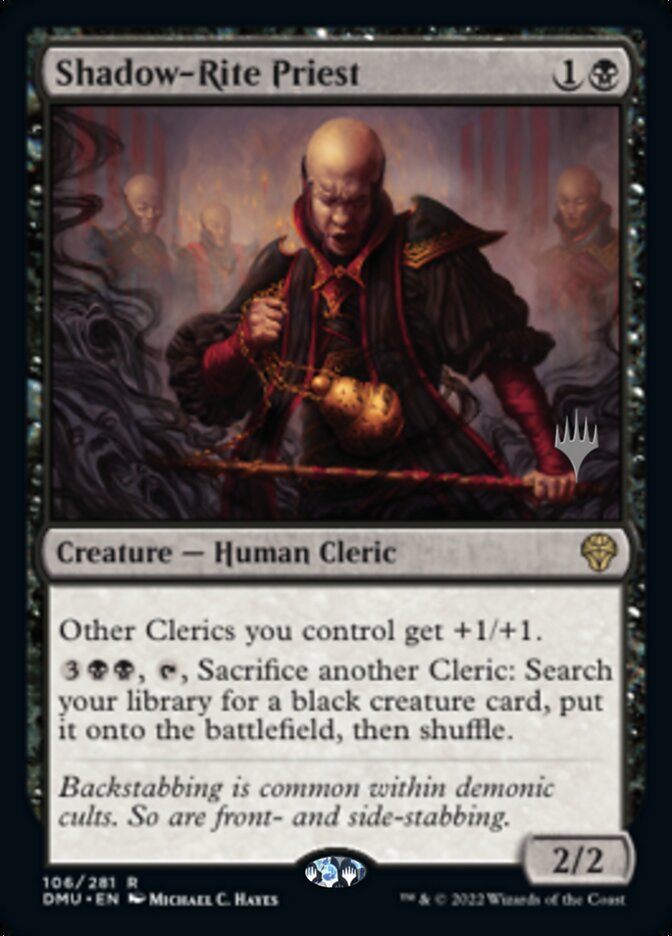 Shadow-Rite Priest (Promo Pack) [Dominaria United Promos] | Webway Games