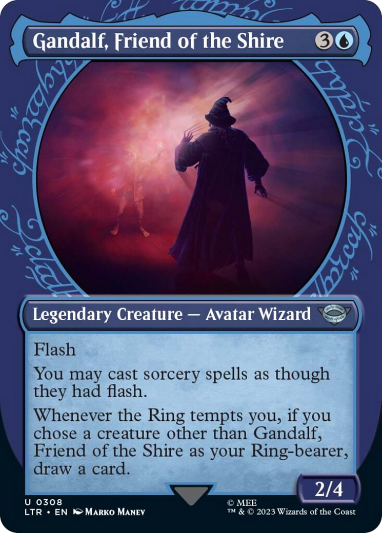 Gandalf, Friend of the Shire (Showcase Ring Frame) [The Lord of the Rings: Tales of Middle-Earth] | Webway Games