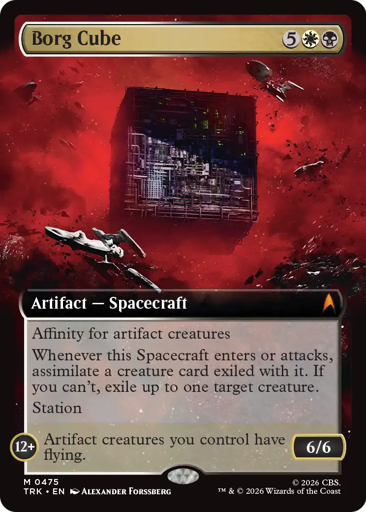Borg Cube (Extended Art) [Star Trek] | Webway Games