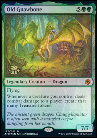 Old Gnawbone [Dungeons & Dragons: Adventures in the Forgotten Realms Prerelease Promos] | Webway Games