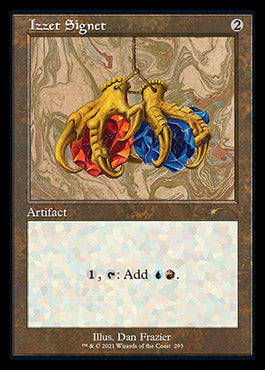 Izzet Signet (Retro) [Secret Lair Drop Series] | Webway Games