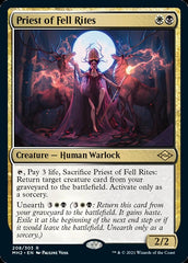Priest of Fell Rites [Modern Horizons 2] | Webway Games