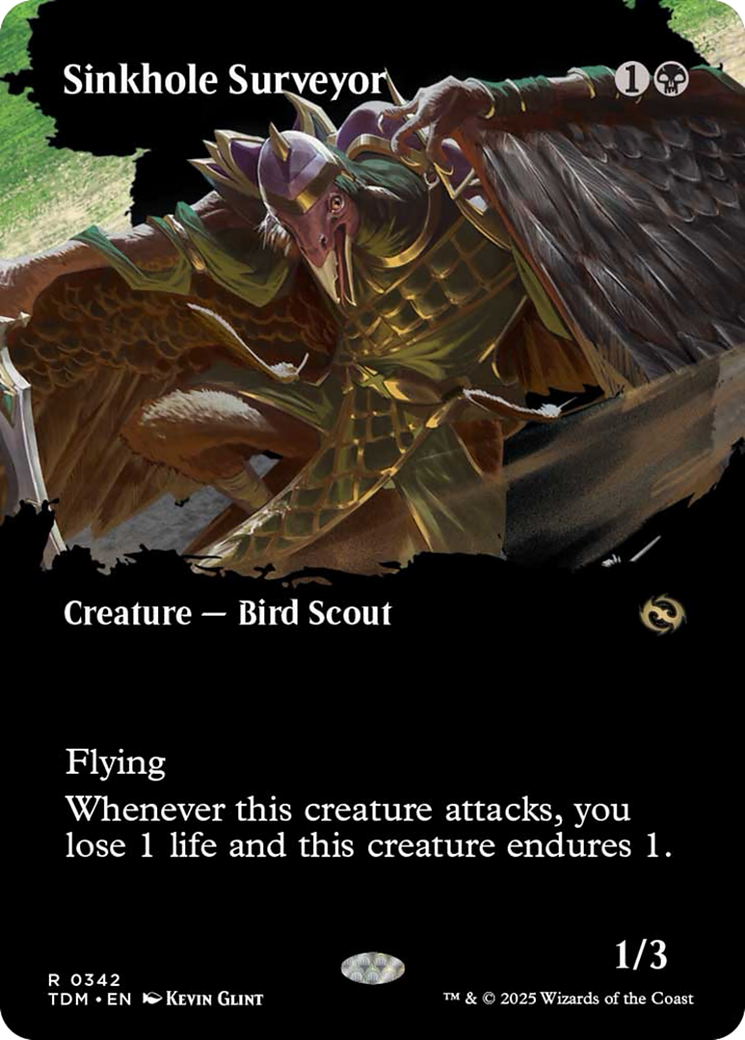 Sinkhole Surveyor (Borderless) [Tarkir: Dragonstorm] | Webway Games