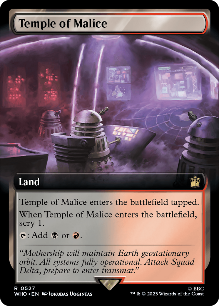 Temple of Malice (Extended Art) [Doctor Who] | Webway Games