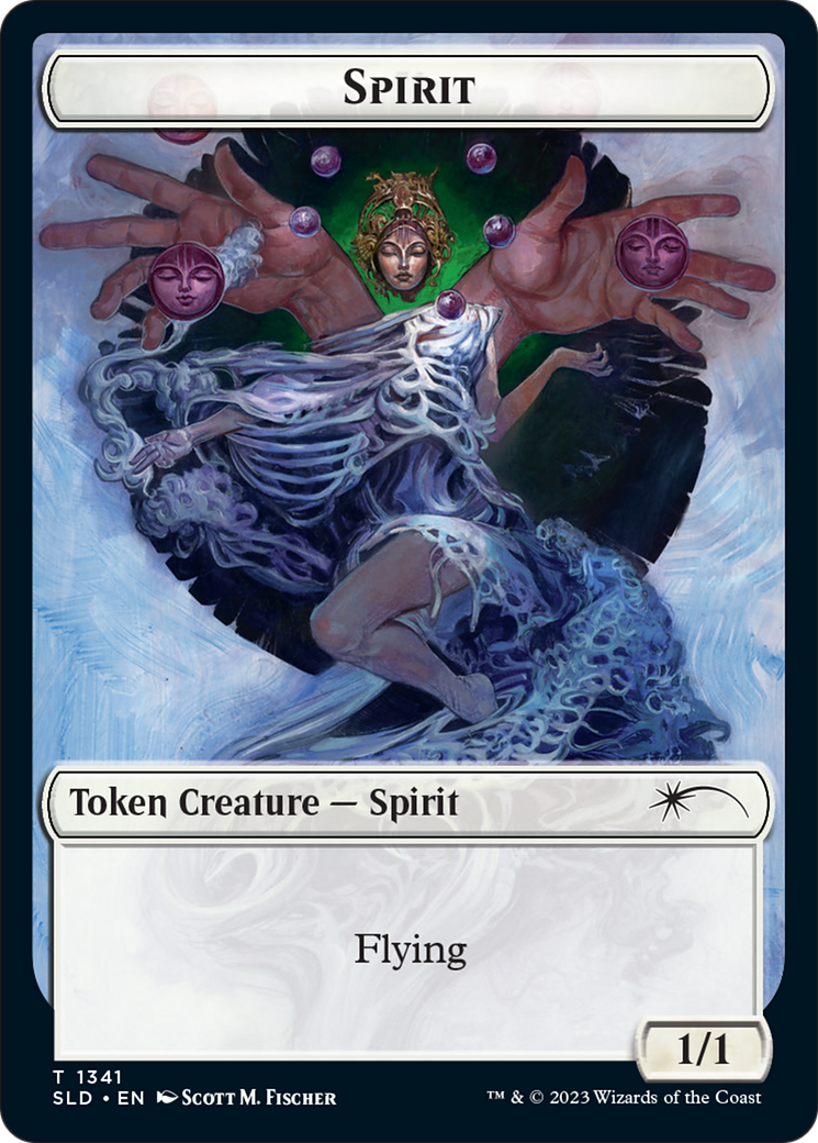Angel // Spirit Double-Sided Token [Secret Lair Drop Series] | Webway Games