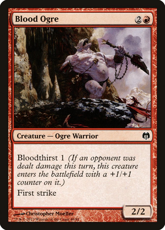Blood Ogre [Duel Decks: Heroes vs. Monsters] | Webway Games