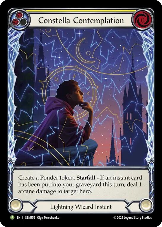 Constella Contemplation (Yellow) [GEM156] (GEM Pack 5) | Webway Games