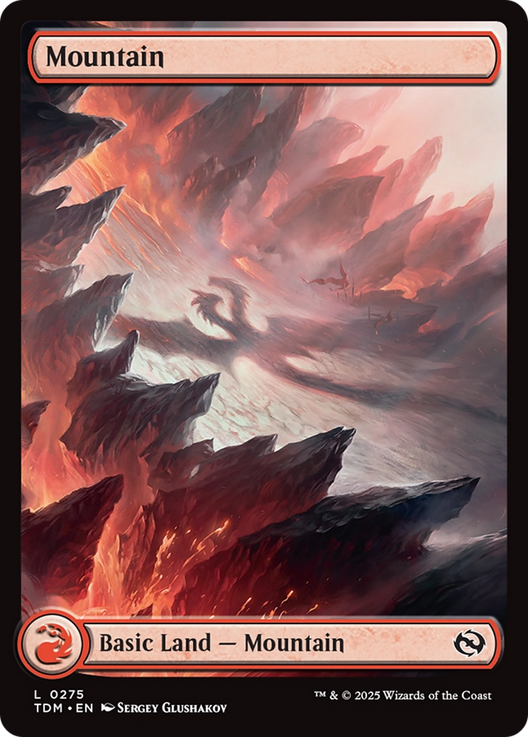 Mountain (0275) [Tarkir: Dragonstorm] | Webway Games