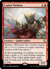 Legion Warboss [Phyrexia: All Will Be One Commander] | Webway Games