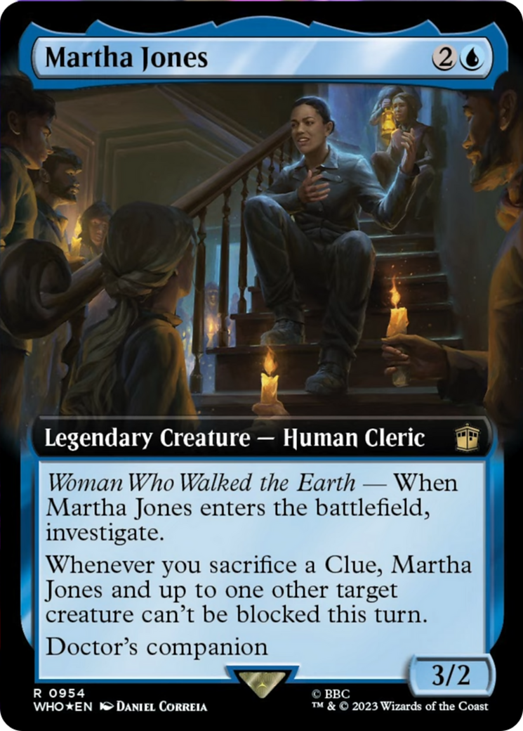 Martha Jones (Extended Art) (Surge Foil) [Doctor Who] | Webway Games