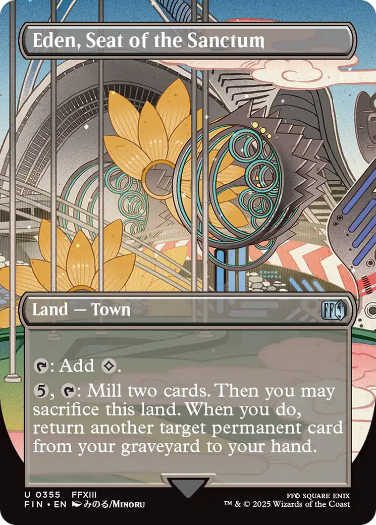 Eden, Seat of the Sanctum (Borderless) [FINAL FANTASY] | Webway Games