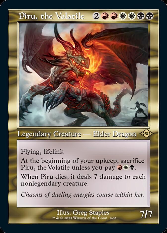 Piru, the Volatile (Retro) [Modern Horizons 2] | Webway Games