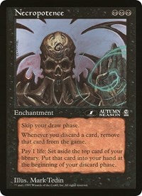 Necropotence (Oversized) [Oversize Cards] | Webway Games