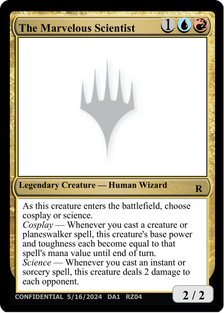 The Marvelous Scientist [Unknown Event] | Webway Games