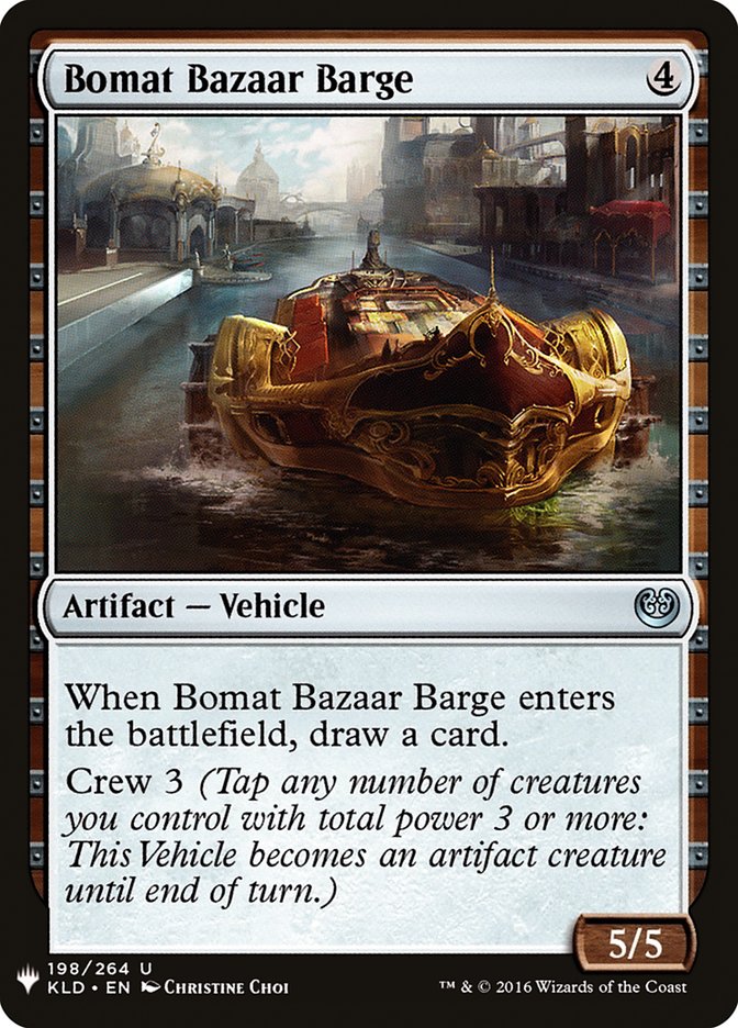 Bomat Bazaar Barge [Mystery Booster] | Webway Games