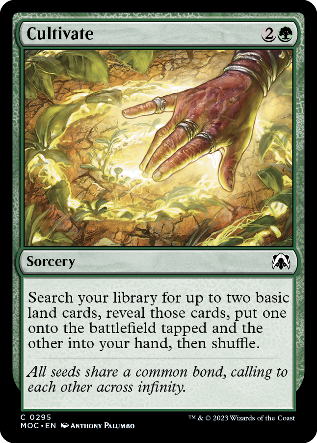 Cultivate [March of the Machine Commander] | Webway Games
