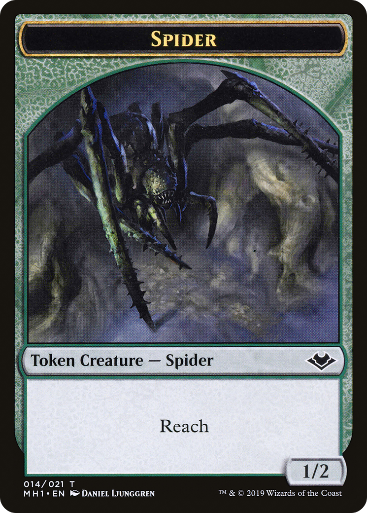 Shapeshifter // Spider Double-Sided Token [Modern Horizons Tokens] | Webway Games