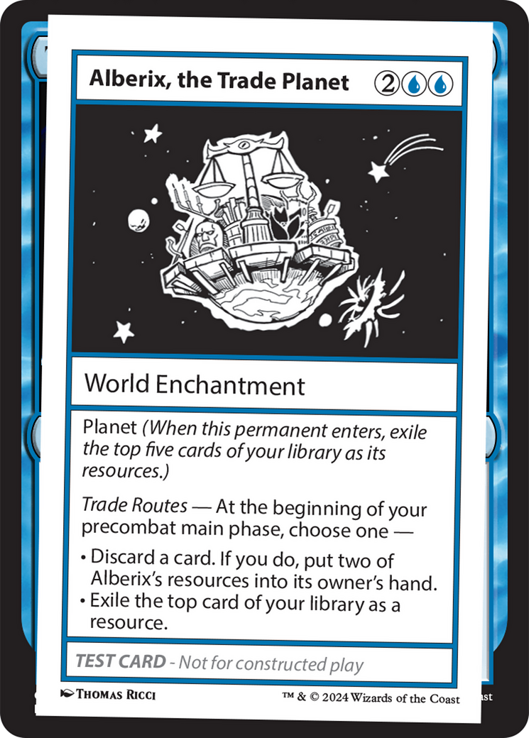 Alberix, the Trade Planet [Mystery Booster 2 Playtest Cards] | Webway Games