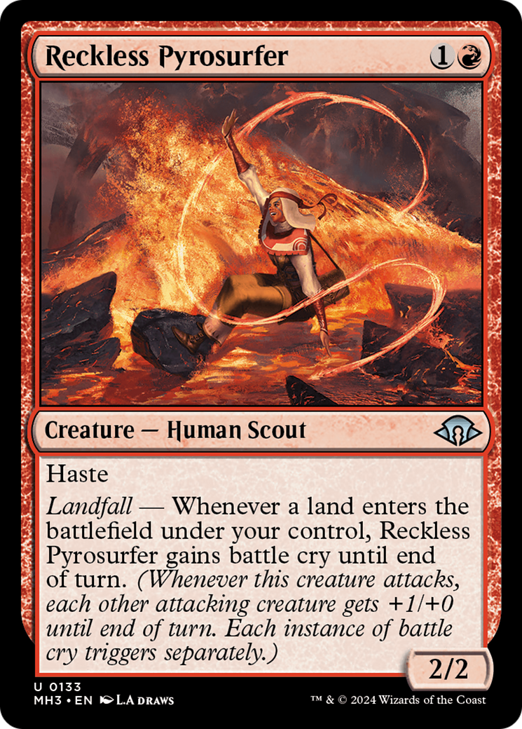 Reckless Pyrosurfer [Modern Horizons 3] | Webway Games
