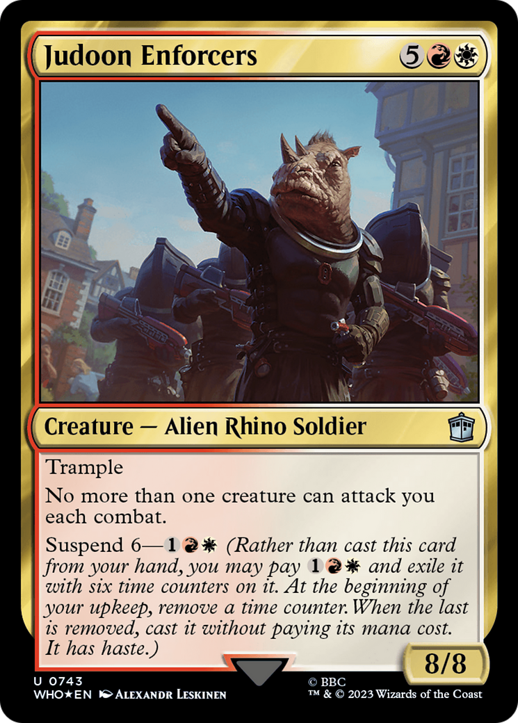 Judoon Enforcers (Surge Foil) [Doctor Who] | Webway Games
